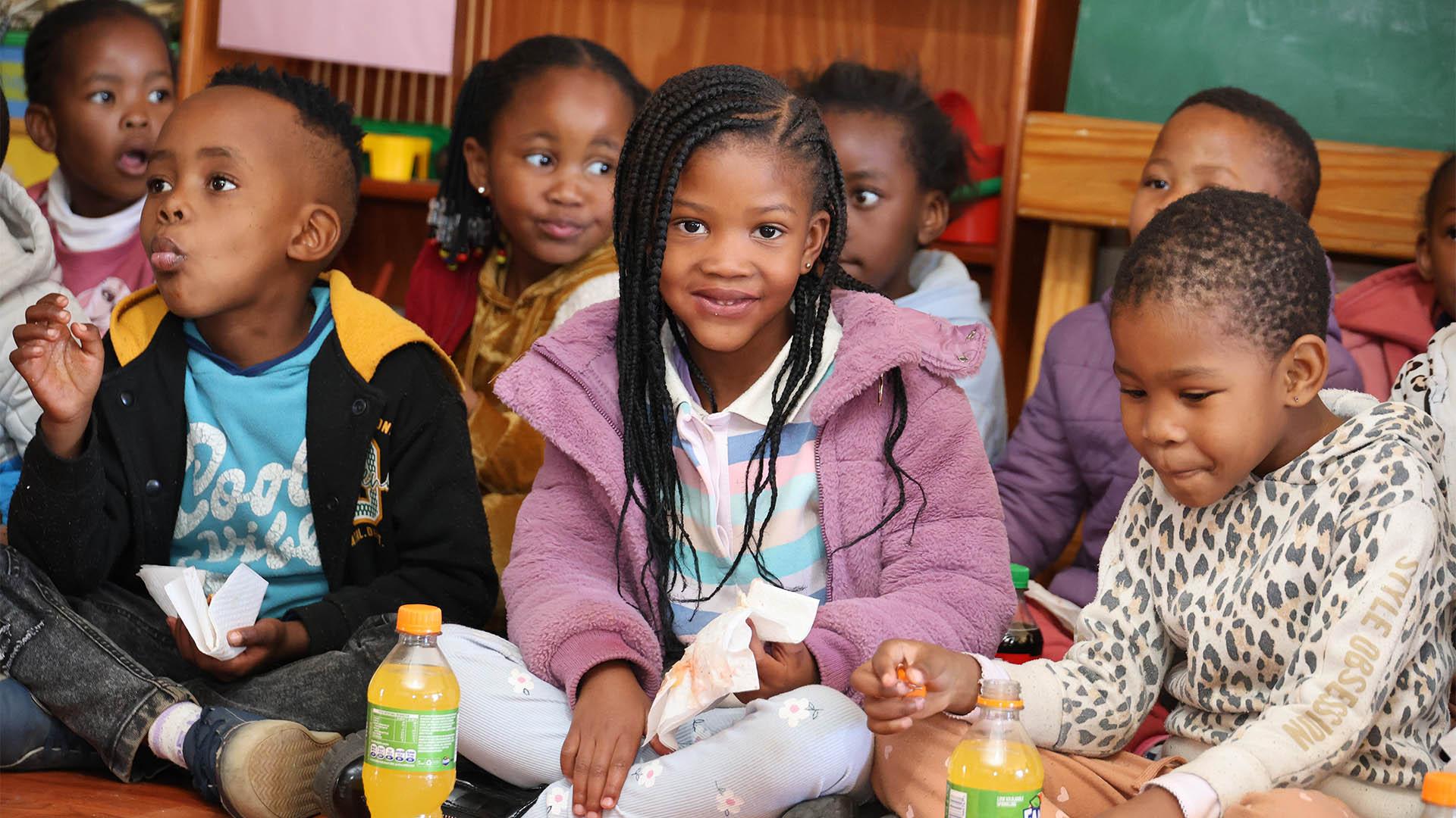 Reitumestse Academy children smiling